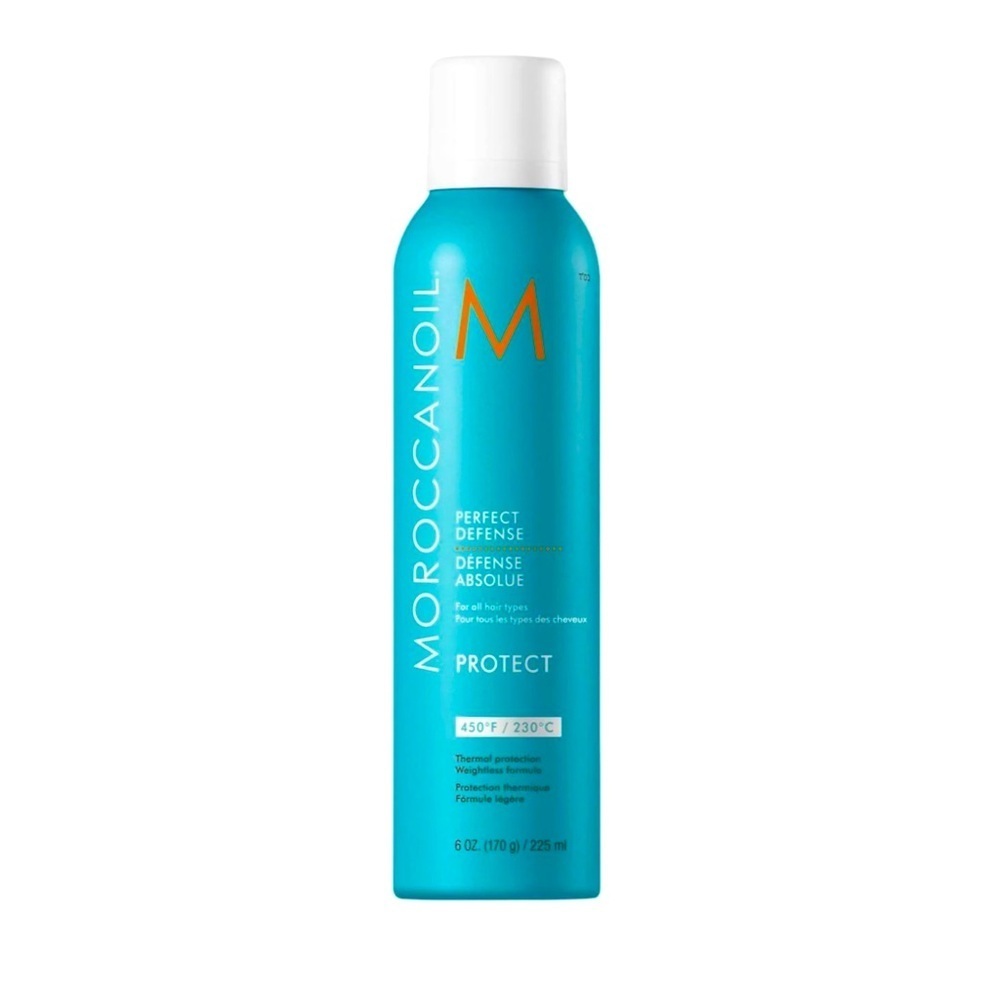 Moroccanoil Protect Defense Spray in Blue and White